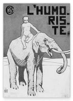 Juan Gris - Sitzender Engel (Cover-Design für "L'Humoriste")