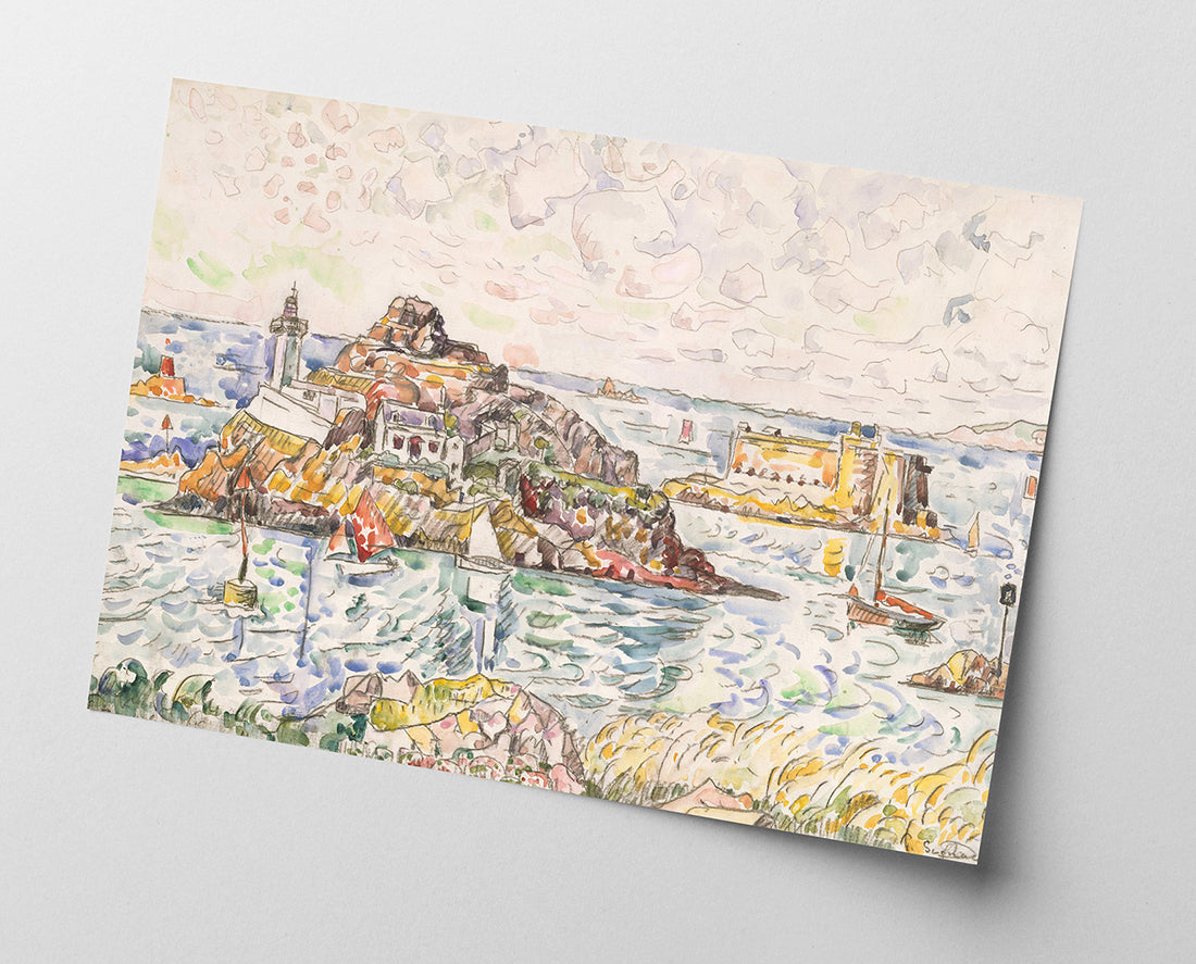 Paul Signac - Morlaix, Eingang des Flusses