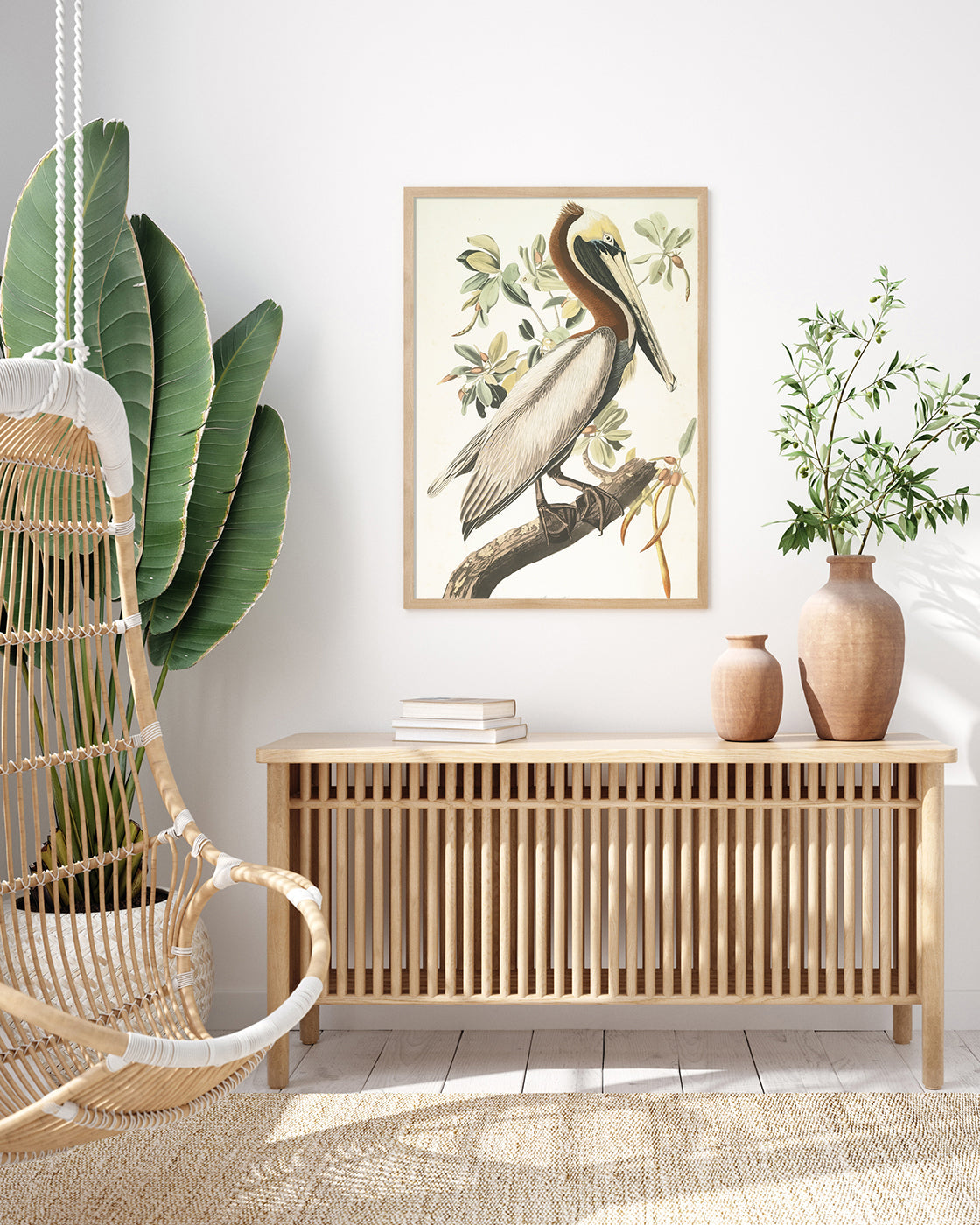 John James Audubon - Pelikan am Baum