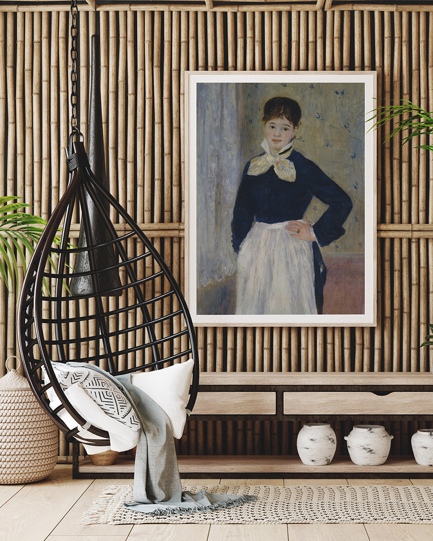 Auguste Renoir - Eine Kellnerin im Duval's Restaurant