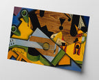 Juan Gris - Stillleben mit einer Gitarre