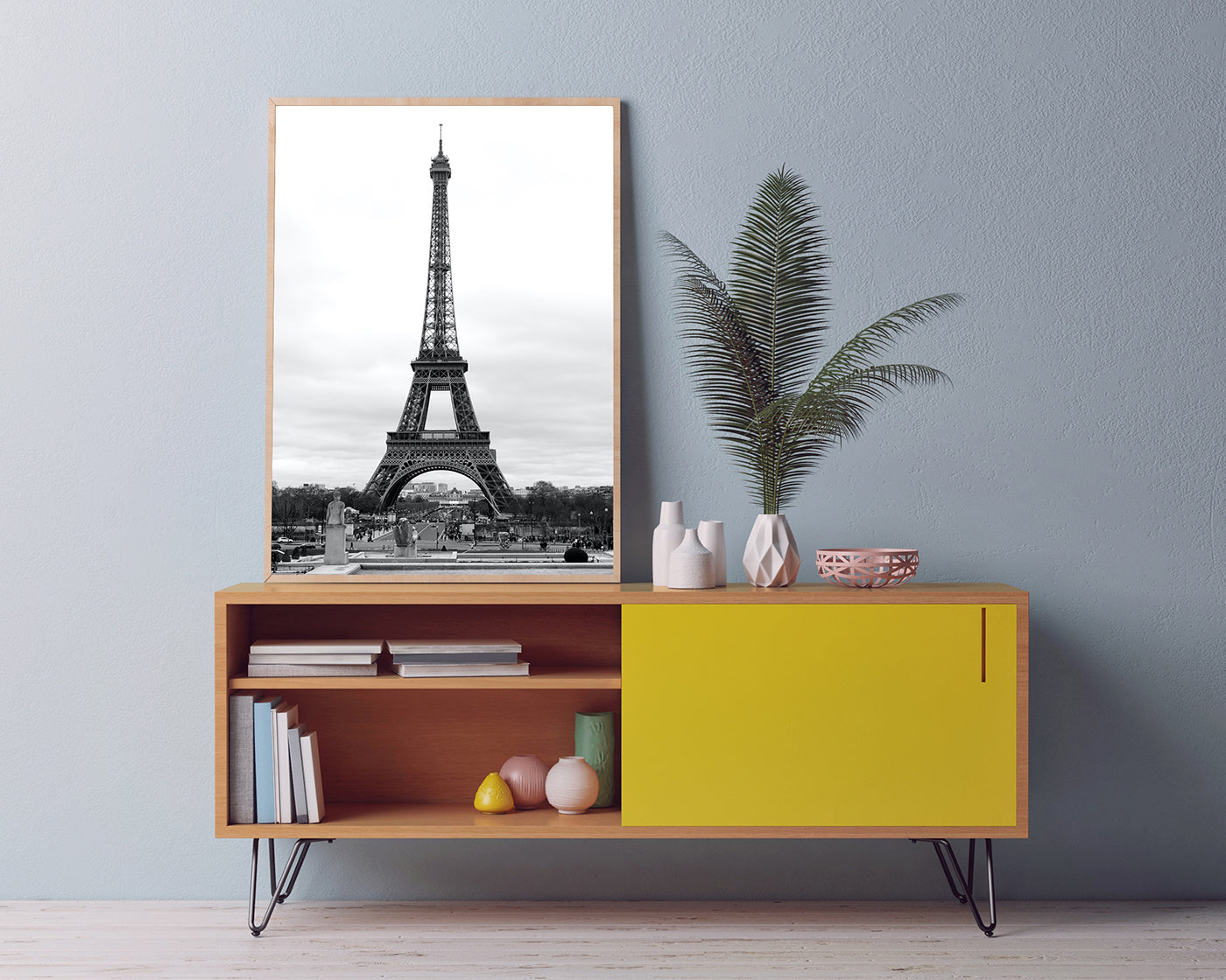 Eiffelturm - Schwarz-Weiß