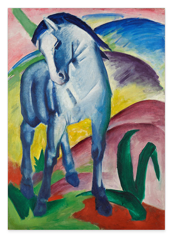 Franz Marc - Blaues Pferd (1911) Hover Image