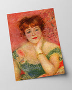 Pierre-Auguste Renoir - Portrait der Schauspielerin Jeanne Samary