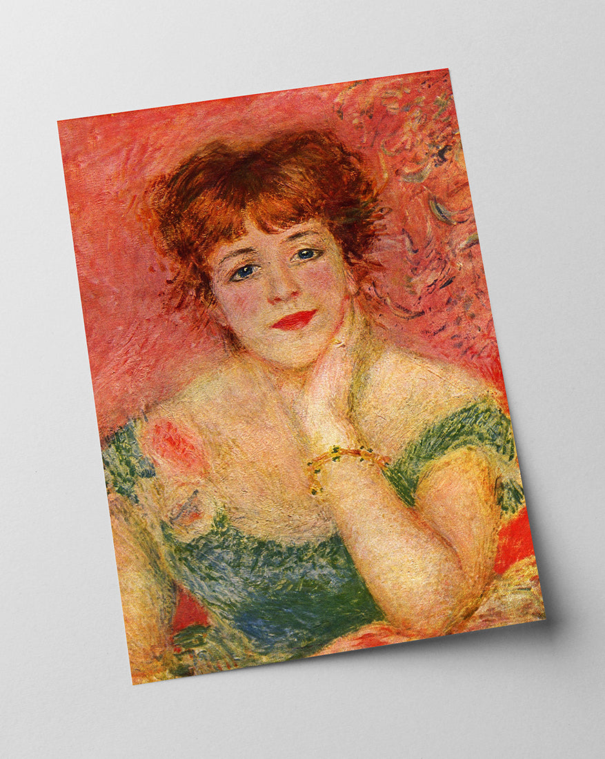 Pierre-Auguste Renoir - Portrait der Schauspielerin Jeanne Samary