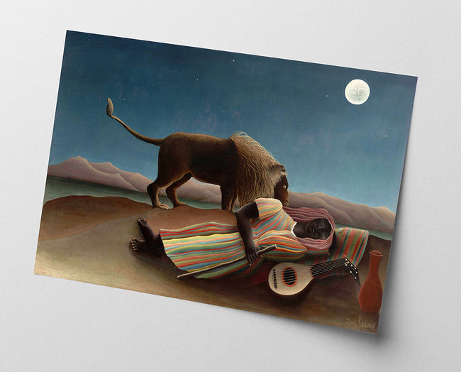 Henri Rousseau - Schlafende Zigeunerin Main Image