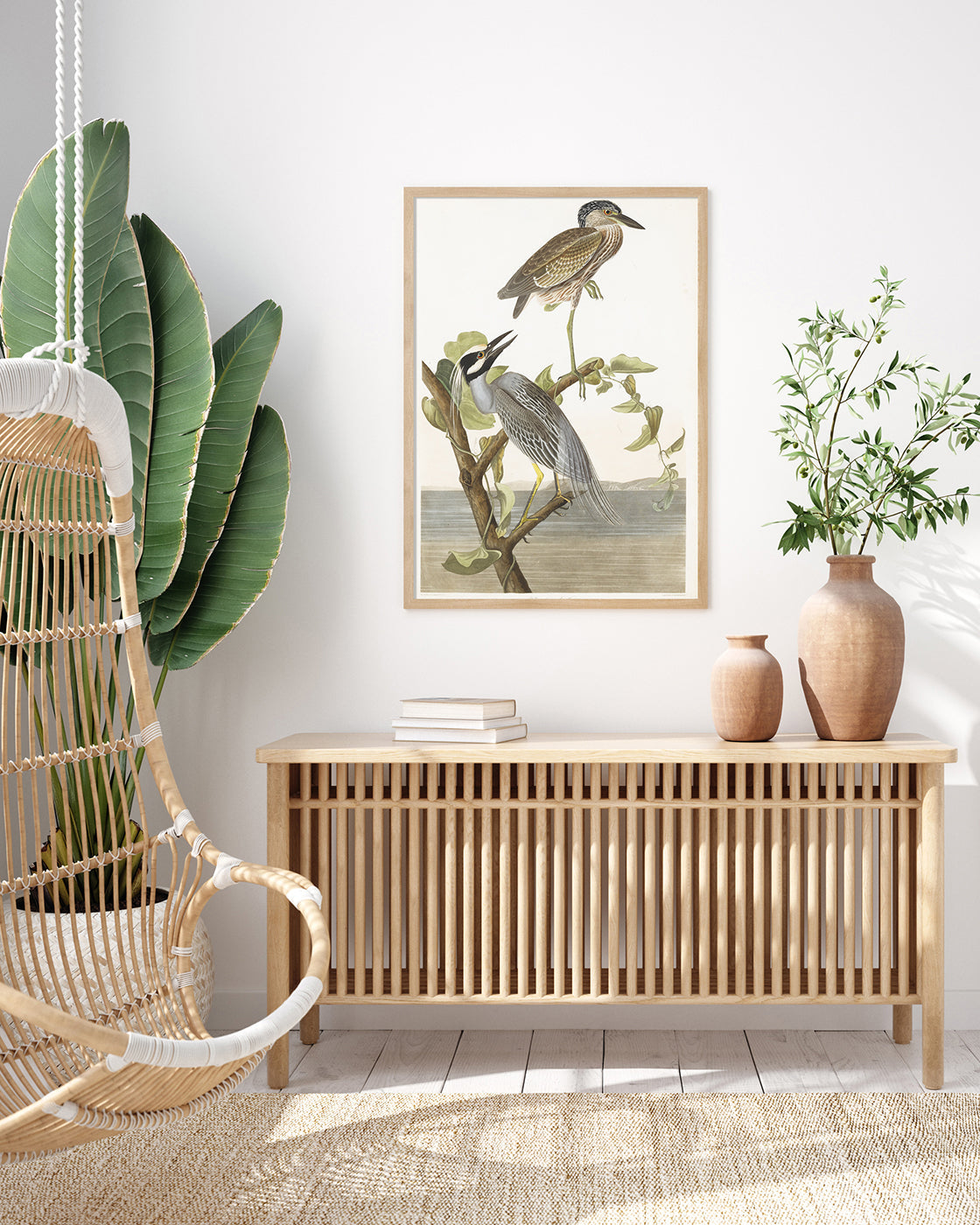 John James Audubon - Zwei Vögel auf einem Ast