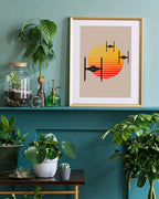 Star Wars Illustration - Sunset