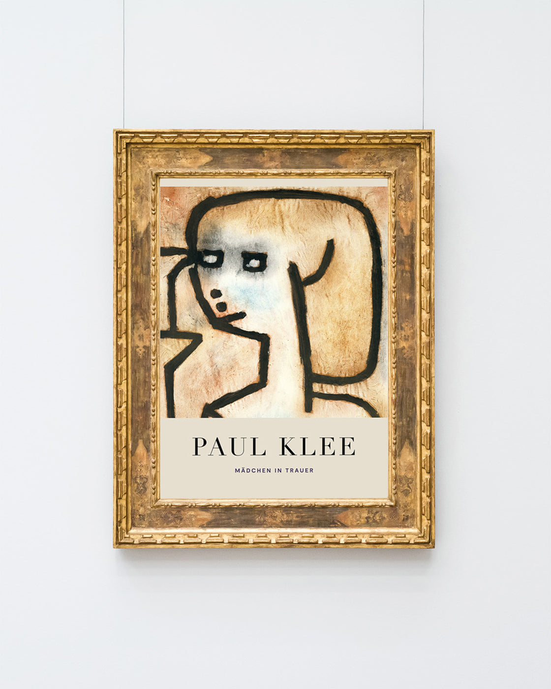 Paul Klee - Museum-Poster Mädchen in Trauer