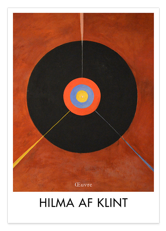 Hilma af Klint - Museum-Poster II Der Schwan, Nr. 18
