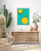 Perspective - No. 001 - Kreise in Orange