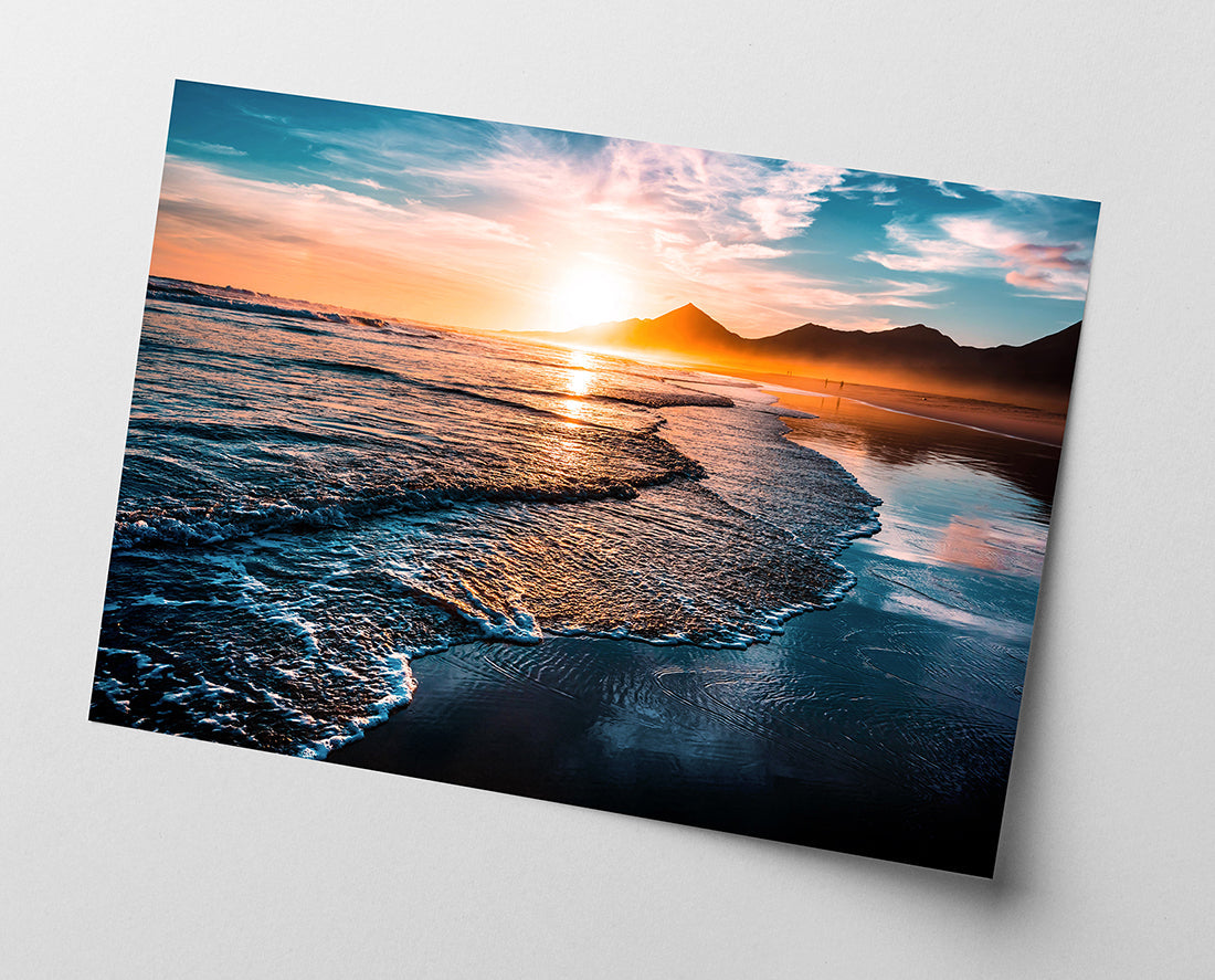 Sonnenuntergang am Strand