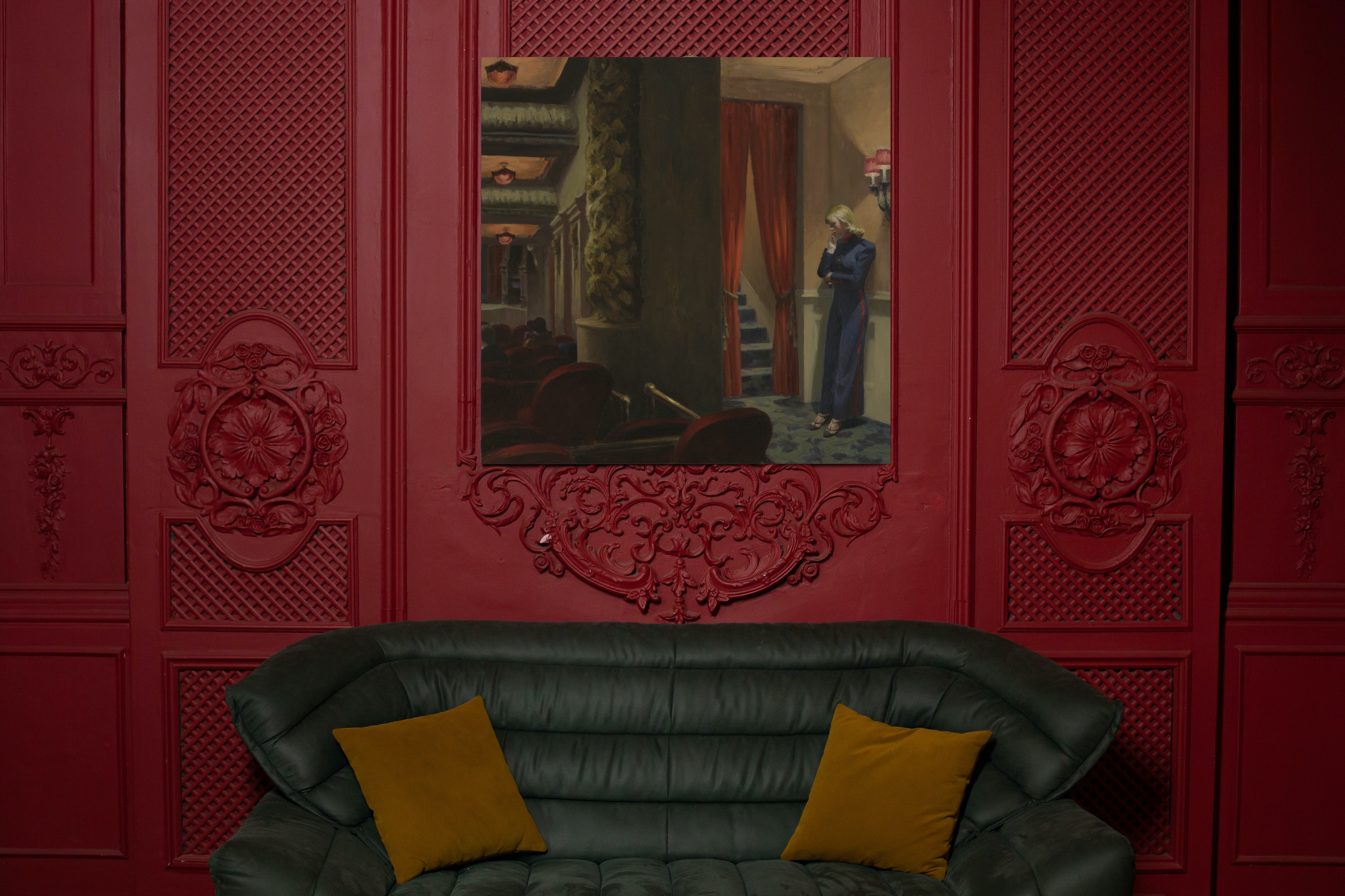 EDWARD HOPPER, 1939, New York Film (New York Movie)