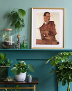 Egon Schiele - Portrait von Arthur Rössler