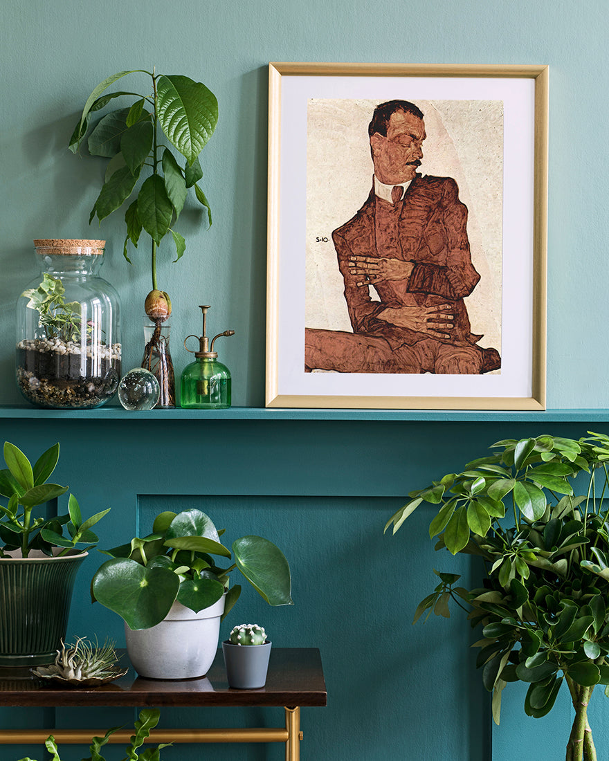 Egon Schiele - Portrait von Arthur Rössler