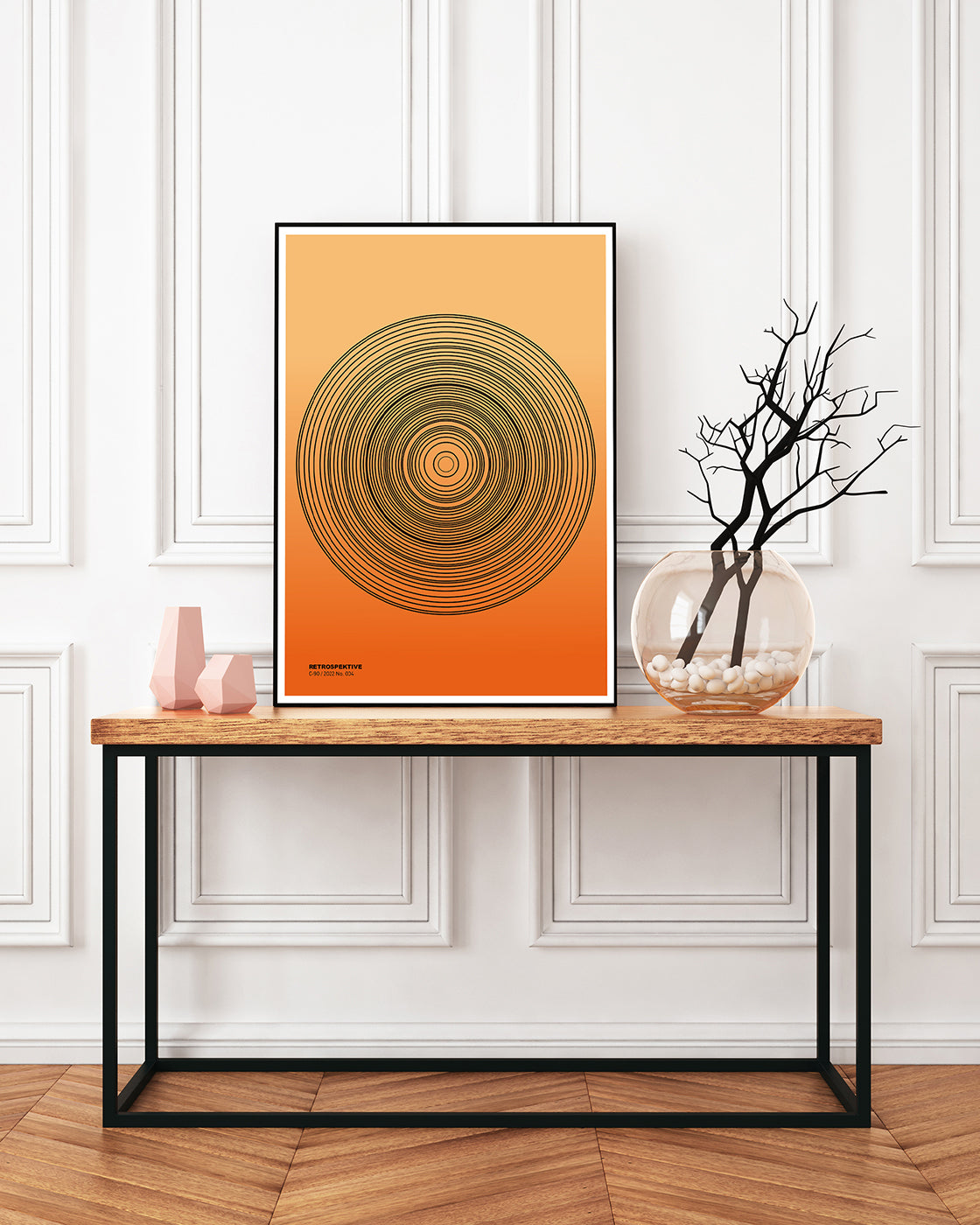 Retrospektive - No. 004 - Kreise in Schwarz