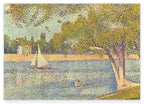 Georges Seurat - Die Seine an der Grand Jatte, Frühling