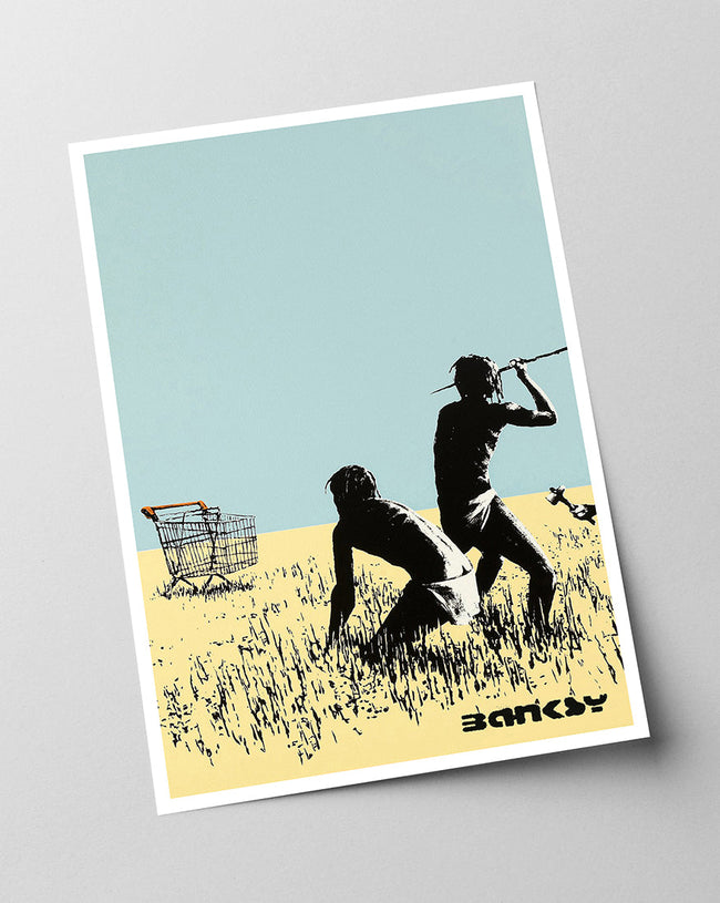 Banksy - Museum-Poster Konsumkritik und Kolonialismus Main Image