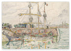 Paul Signac - Docks in Saint Malo