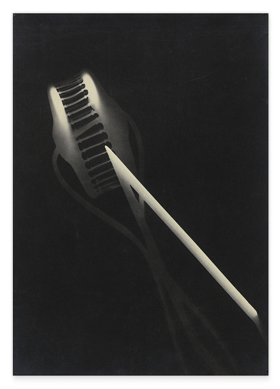 László Moholy Nagy - Abstrakte Formen in schwarz-weiß