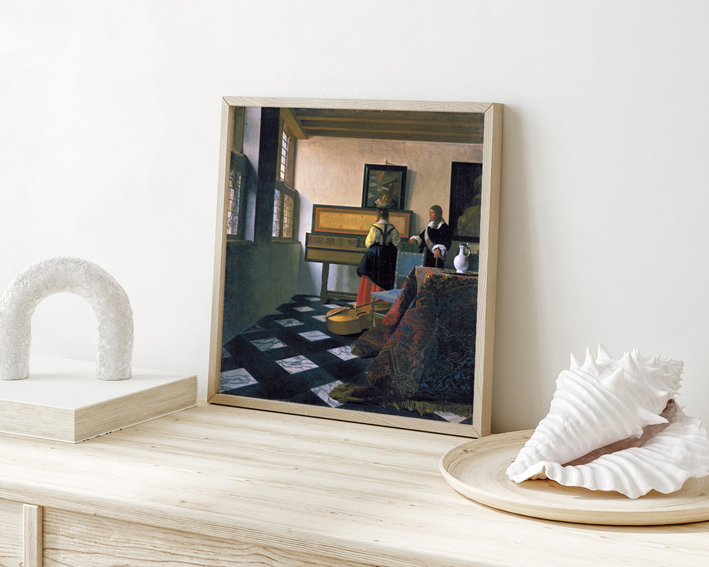 Jan Vermeer - Die Musikstunde (1662/1665)