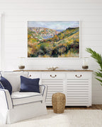 Pierre-Auguste Renoir - Hügel um die Bucht von Moulin Huet