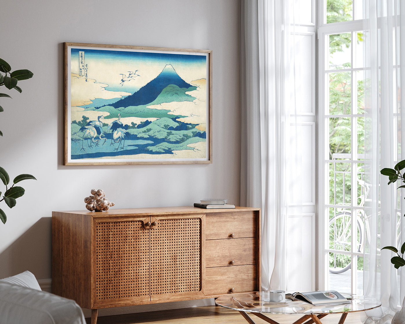 Katsushika Hokusai - Umezawa Manor in der Provinz Sagami