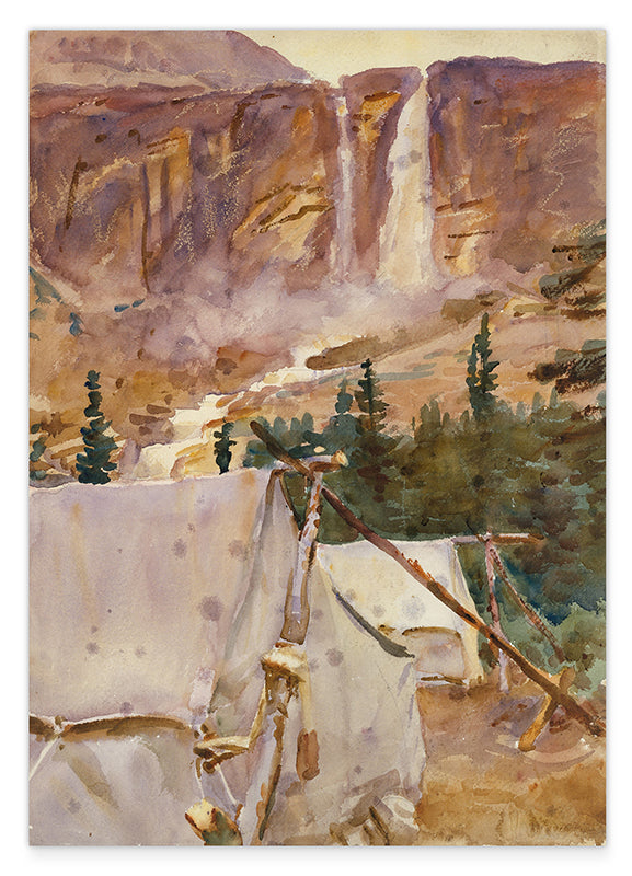 John Singer Sargent - Camp und Wasserfall Hover Image