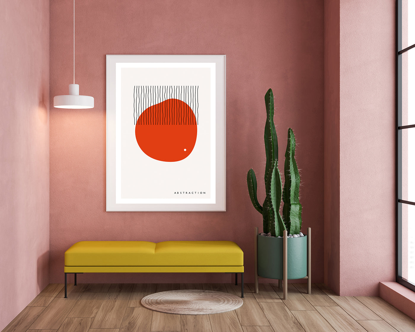 Abstraction in red I