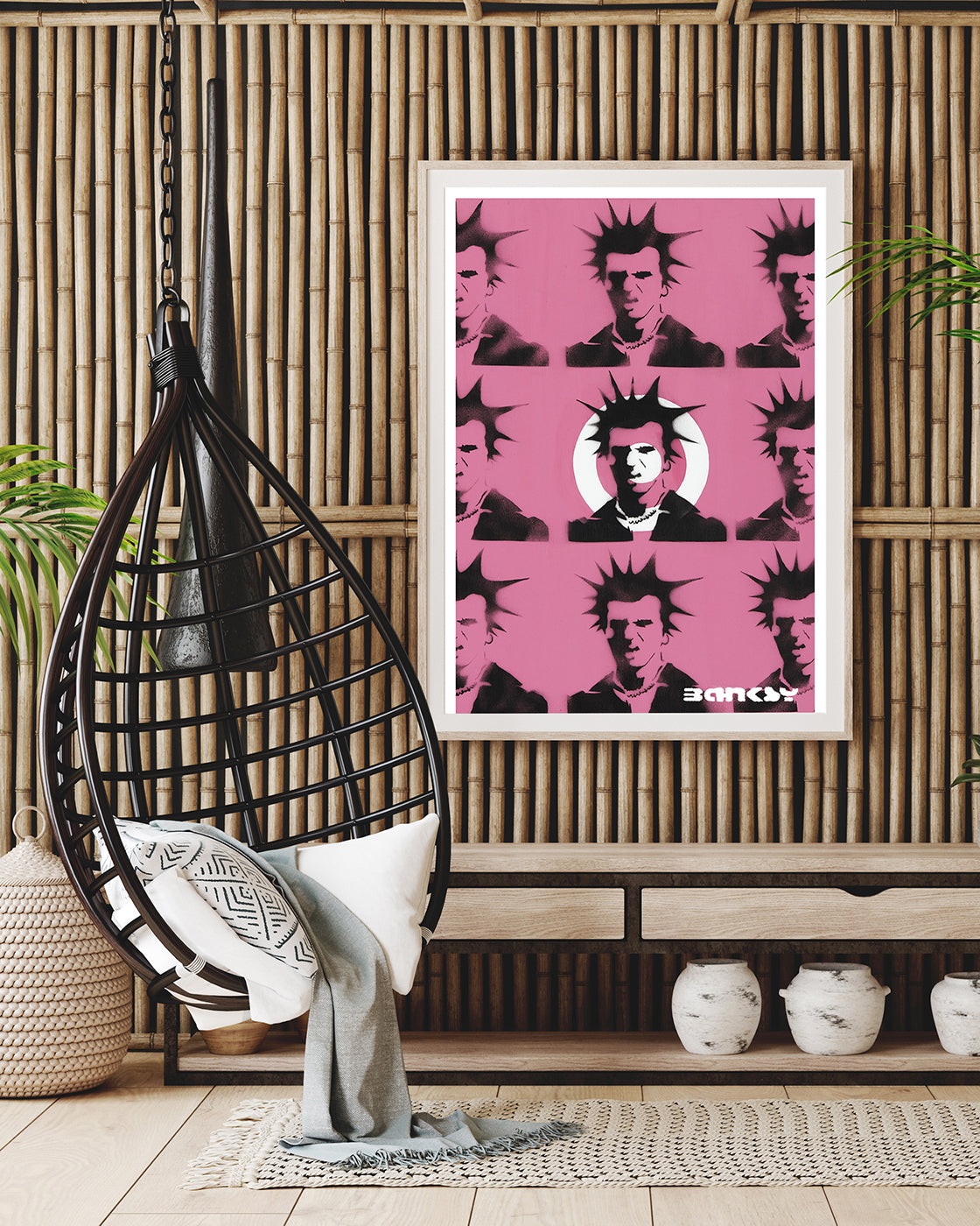 Banksy - Museum-Poster Punks Not Dead