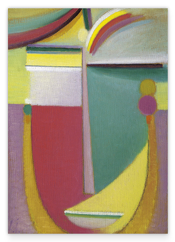Alexej von Jawlensky - Abstrakter Kopf: Innere Vision Hover Image