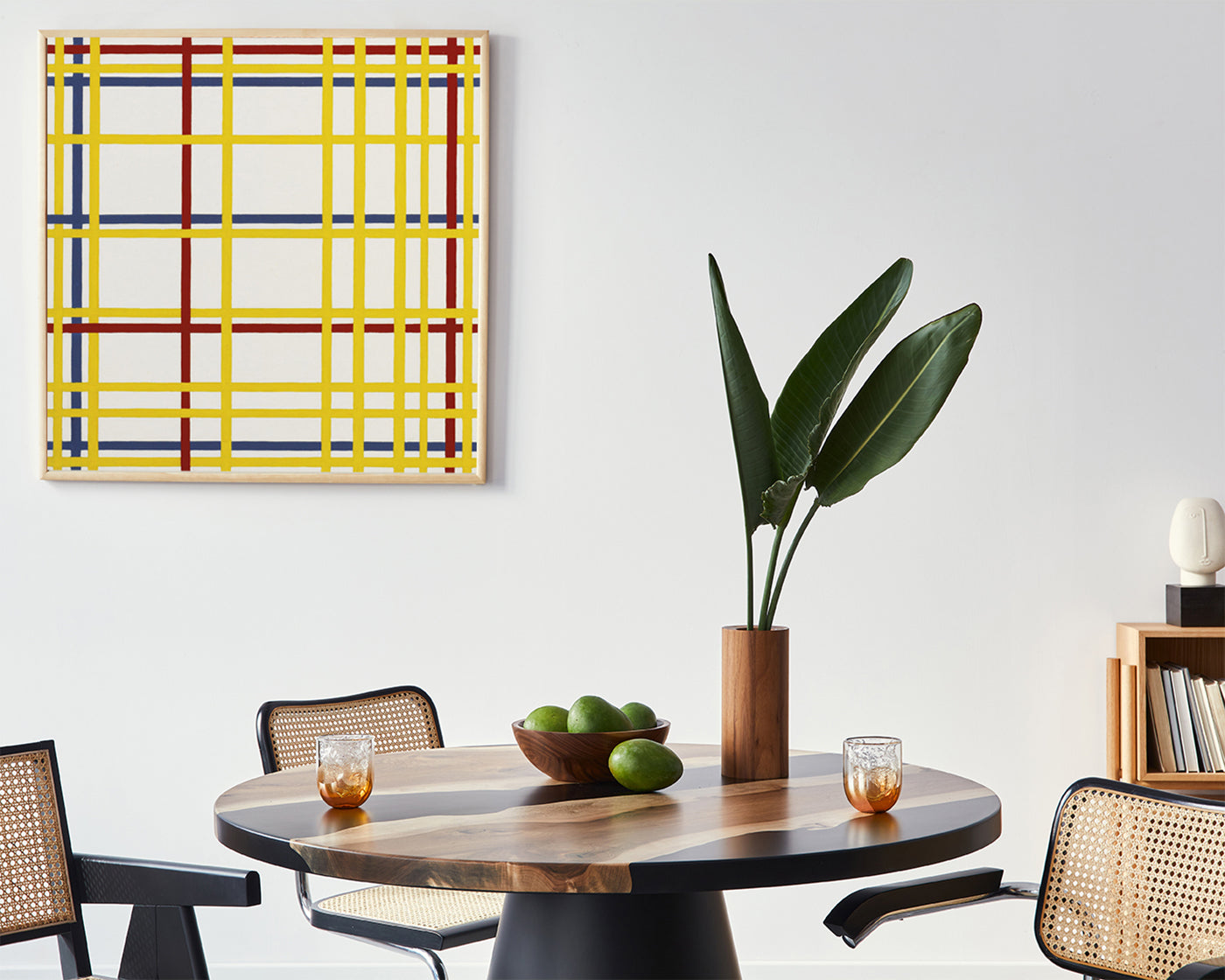 Piet Mondrian - Komposition - Bunte Geometrie