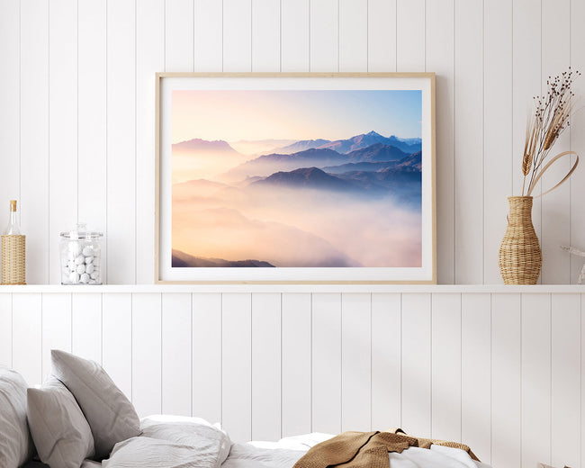 Berge im Nebel Main Image