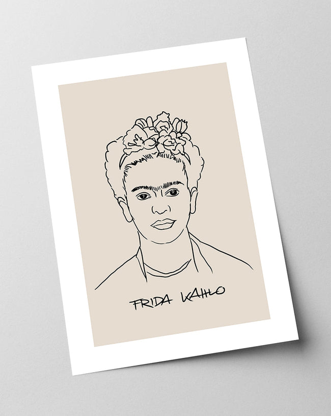 Illusatrion von Frida Kahlo I Main Image