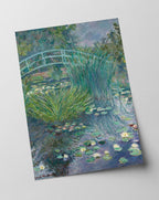 Blanche Hoschedé Monet - Steg am Seerosenteich (Giverny)