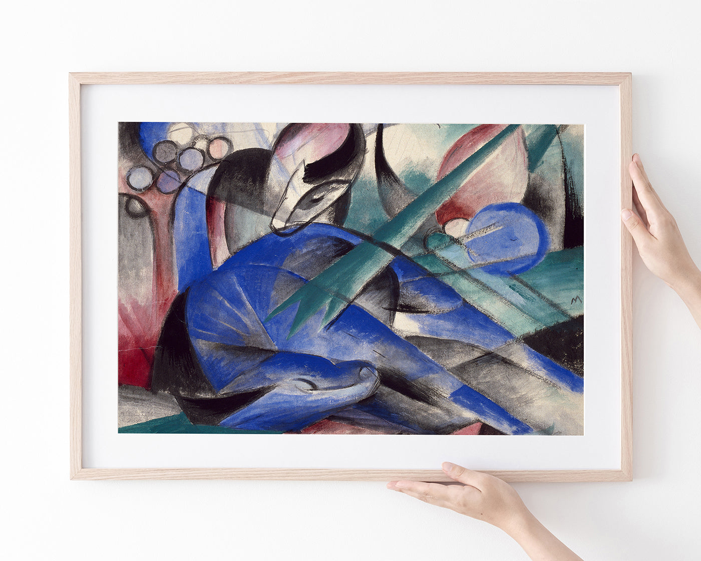 Franz Marc - Träumendes Pferd (1913)