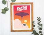 Star Wars Illustration - The Empire strikes back