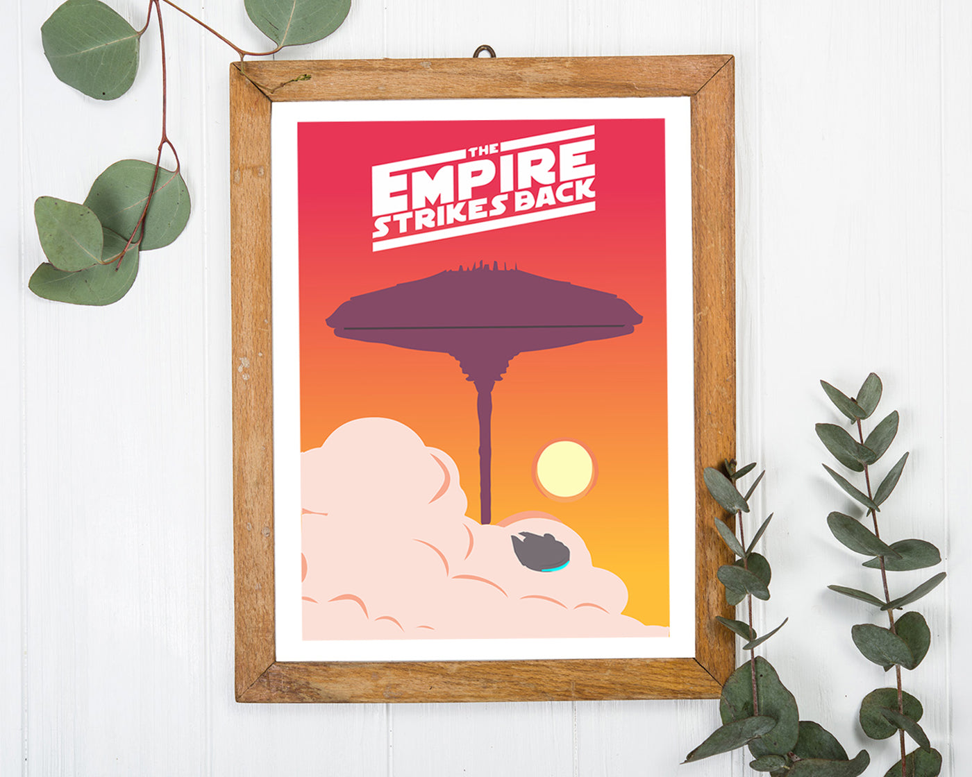 Star Wars Illustration - The Empire strikes back