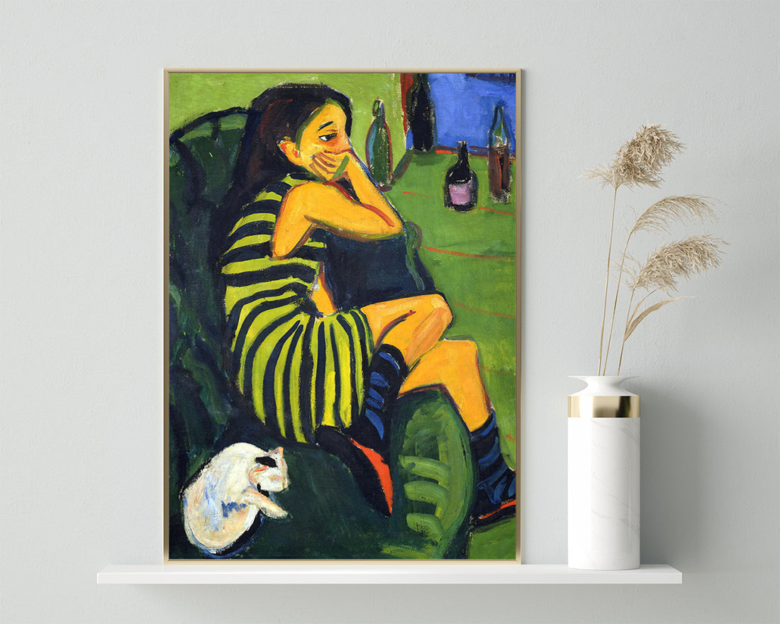 Ernst Ludwig Kirchner - Artistin Marzella