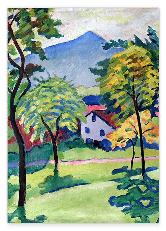 August Macke - Tegernsee Landschaft Anagoria Hover Image