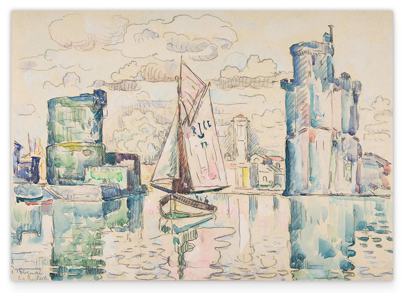 Paul Signac - Eingang zum Hafen von La Rochelle