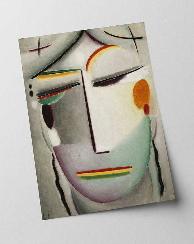 Alexej von Jawlensky - Heilandsgesicht: Buddha II Main Image