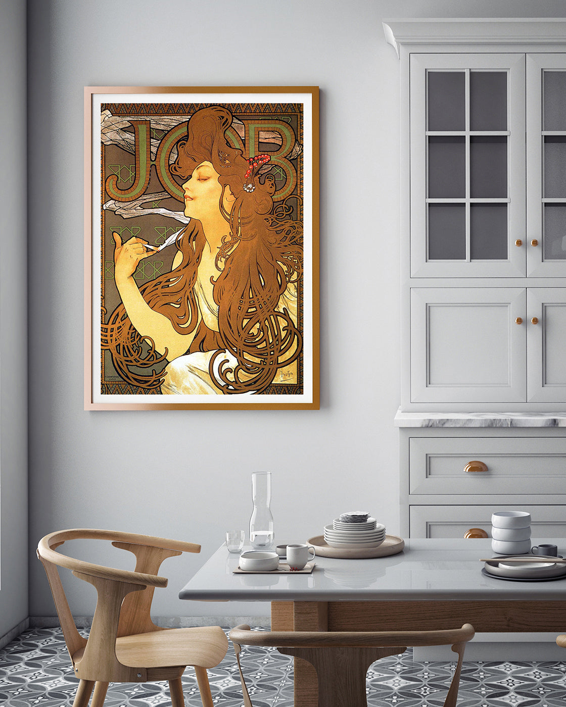 Alfons Mucha - Job Cigarettes