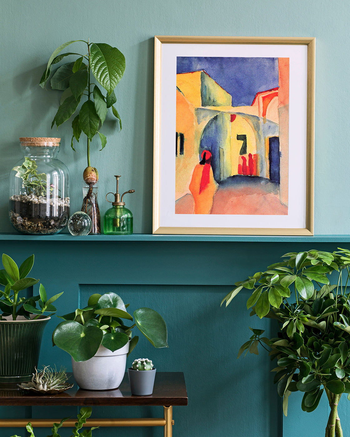 August Macke - Blick auf eine Allee in Tunis