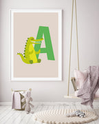 A wie Alligator, ABC Lernen