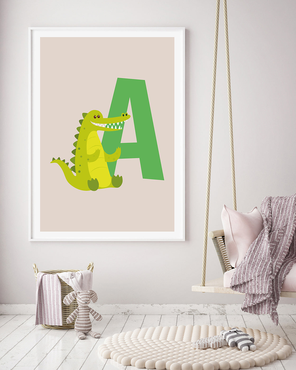 A wie Alligator, ABC Lernen