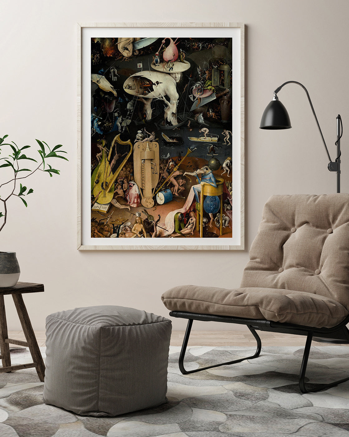 Hieronymus Bosch - Der Garten der Lüste (1490/1510) - Rechte Tafel