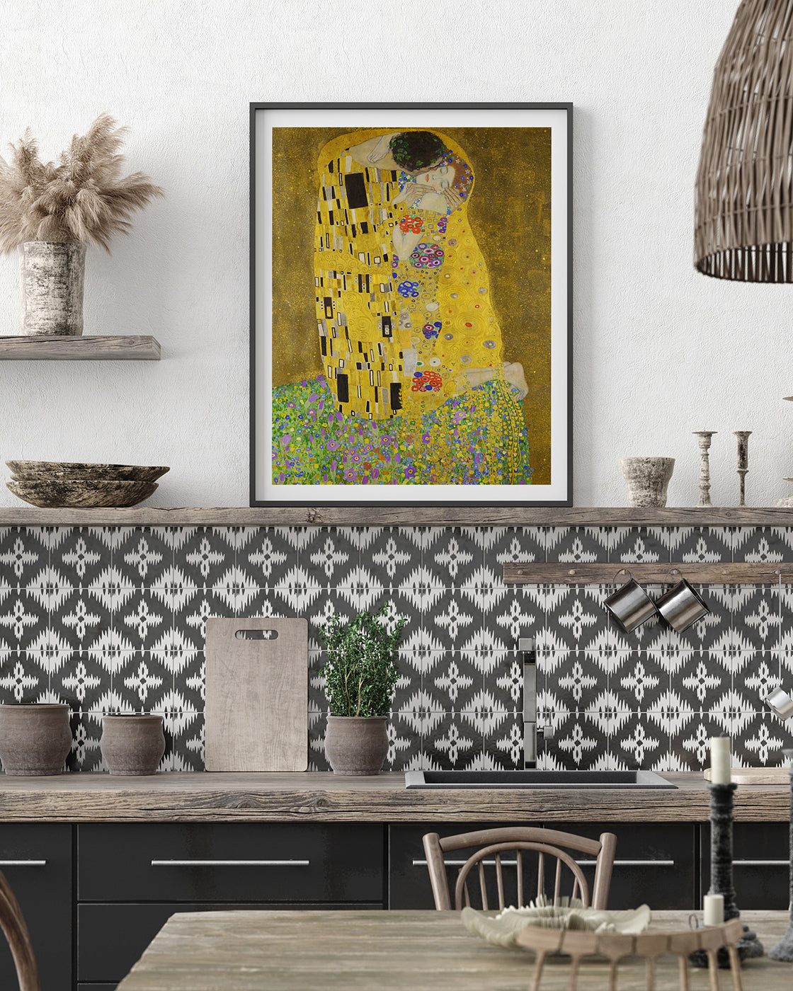 Gustav Klimt - Der Kuss (1907-1908)