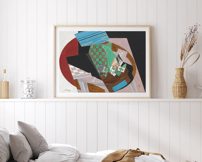 Juan Gris - Schachbrett und Spielkarten Main Image