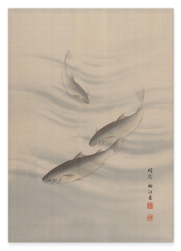 Seki Shūkō - Fische schwimmen Hover Image